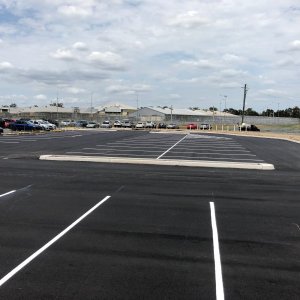 Car parking lines guide