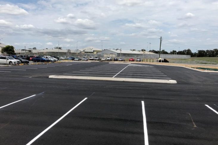 Car parking lines guide
