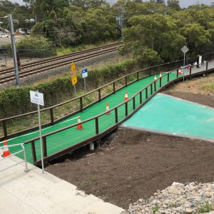 Hazard cones and signage