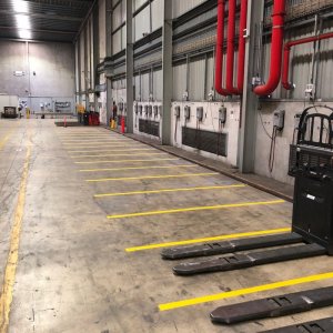 Industrial line markings