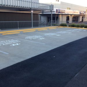 Reserved Parking Signs - Line Marking