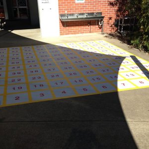 Residential line marking and custom stencils
