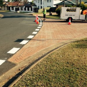 Residential Line Markings - Separation Lines