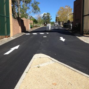 Traffic Flow Line Markings