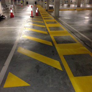 Traffic Stripping Car Park Line Markings