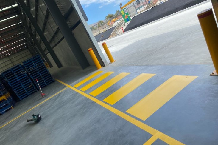 Warehouse Line Marking