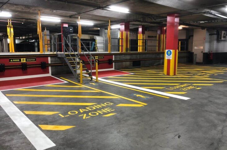 Warehouse Line Marking