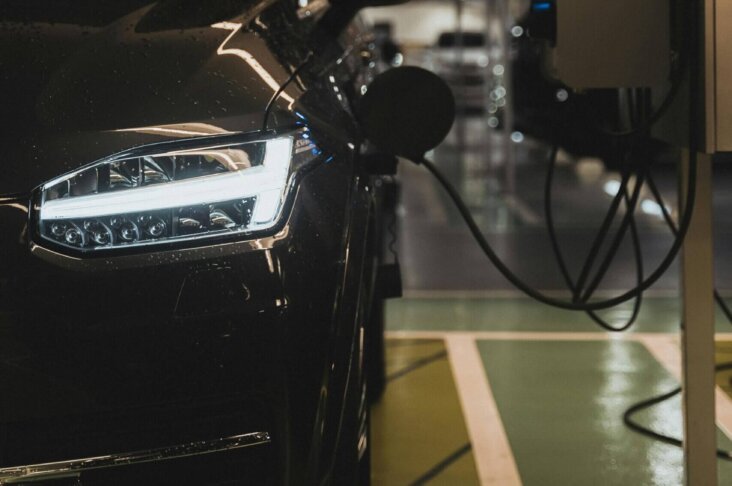 Electric Car Park Charging Bays