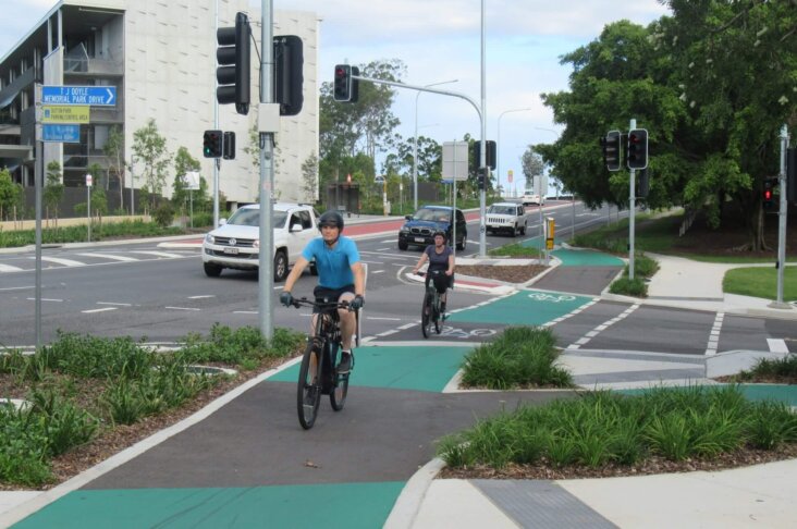 Clearly Marked Bicycle Lane