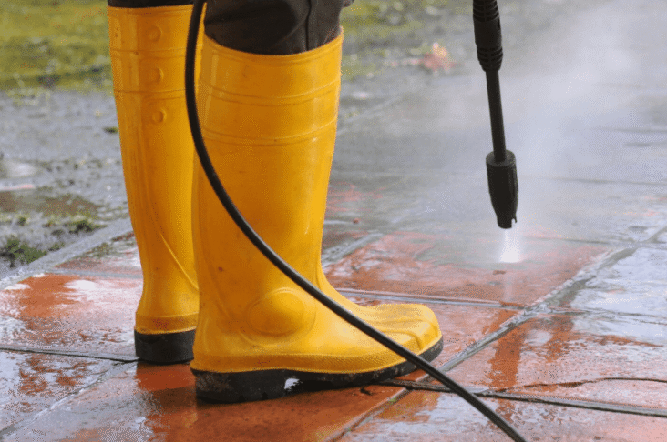 pressure cleaning